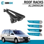 Bare Transversale Opel Sintra [1996-1999] Omtec Aluminiu - Negru - imagine 2