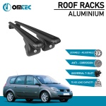 Bare Transversale Renault Grand Scenic [2009-2015] Omtec Aluminiu - Negru - imagine 2