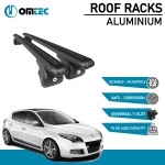 Bare Transversale Renault Megane [2009-2016] Omtec Aluminiu - Negru - imagine 2