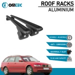 Bare Transversale Bmw 3 Series [1998-2006] Omtec Aluminiu - Negru - imagine 2