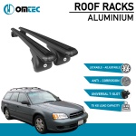 Bare Transversale Subaru Legacy [1998-2003] Omtec Aluminiu - Negru - imagine 2