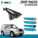 Bare Transversale Suzuki Grand Vitara [1998-2005] Omtec Aluminiu - Negru - imagine 2