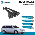 Bare Transversale Volkswagen Bora [1999-2004] Omtec Aluminiu - Negru - imagine 2