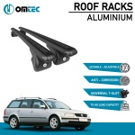 Bare Transversale Volkswagen Passat [2000-2004] Omtec Aluminiu - Negru - imagine 2