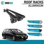 Bare Transversale Volkswagen Passat [2005-2010] Omtec Aluminiu - Negru - imagine 2