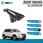 Bare Transversale Volkswagen Tiguan [2007-2016] Omtec Aluminiu - Negru - imagine 2