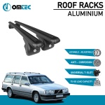 Bare Transversale Volvo 940 [1990-1999] Omtec Aluminiu - Negru - imagine 2