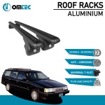 Bare Transversale Volvo 960 [1991-1998] Omtec Aluminiu - Negru - imagine 2