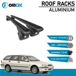 Bare Transversale Volvo V40 [1995-2004] Omtec Aluminiu - Negru - imagine 2