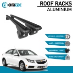 Bare Transversale Chevrolet Cruze [2009-2016] Omtec Aluminiu - Negru - imagine 2