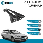Bare Transversale Citroen C5 [2001-2008] Omtec Aluminiu - Negru - imagine 2