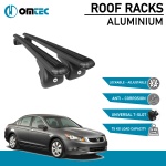 Bare Transversale Honda Accord [2008-2014] Omtec Aluminiu - Negru - imagine 2