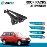 Bare Transversale Honda Cr-V [1997-2002] Omtec Aluminiu - Negru - imagine 2