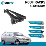 Bare Transversale Hyundai Trajet [2000-2008] Omtec Aluminiu - Negru - imagine 2