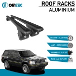 Bare Transversale Jeep Grand Cherokee [1993-1998] Omtec Aluminiu - Negru - imagine 2