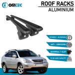 Bare Transversale Lexus Rx [2004-2008] Omtec Aluminiu - Negru - imagine 2