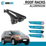 Bare Transversale Ford Explorer [2011-2016] Omtec Aluminiu - Negru - imagine 2