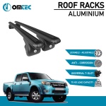 Bare Transversale Ford Ranger [2007-2011] Omtec Aluminiu - Negru - imagine 2