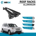 Bare Transversale Honda Pilot [2003-2009] Omtec Aluminiu - Negru - imagine 2