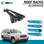 Bare Transversale Jeep Cherokee [2008-2013] Omtec Aluminiu - Negru - imagine 2