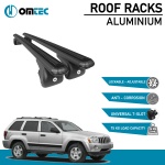 Bare Transversale Jeep Grand Cherokee [2005-2011] Omtec Aluminiu - Negru - imagine 2