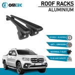 Bare Transversale Mercedes X-Class [2017-2020] Omtec Aluminiu - Negru - imagine 2