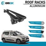 Bare Transversale Citroen Berlingo [2019 ->] Omtec Aluminiu - Negru - imagine 2