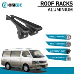 Bare Transversale Toyota Hiace [1997-2002] Omtec Aluminiu - Negru - imagine 2