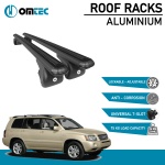 Bare Transversale Toyota Kluger [2001-2007] Omtec Aluminiu - Negru - imagine 2