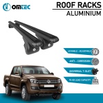 Bare Transversale Volkswagen Amarok [2010 ->] Omtec Aluminiu - Negru - imagine 2