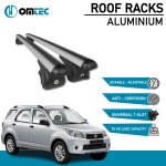 Bare Transversale Daihatsu Terios [2006-2017] Omtec Aluminiu - Argintiu - imagine 2