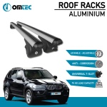Bare Transversale Bmw X5 [2006-2013] Omtec Aluminiu - Argintiu - imagine 2
