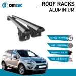 Bare Transversale Ford Kuga [2008-2013] Omtec Aluminiu - Argintiu - imagine 2