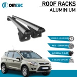 Bare Transversale Ford Kuga [2013-2020] Omtec Aluminiu - Argintiu - imagine 2