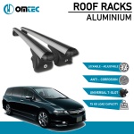 Bare Transversale Honda Odyssey [2003-2008] Omtec Aluminiu - Argintiu - imagine 2