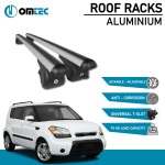Bare Transversale Kia Soul [2008-2013] Omtec Aluminiu - Argintiu - imagine 2