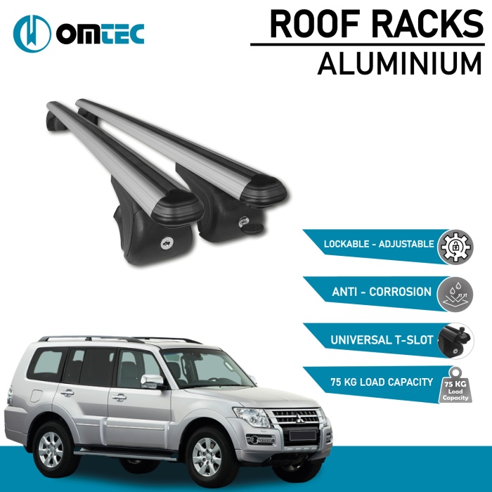 Bare Transversale Mitsubishi L200 [2015 ->] Omtec Aluminiu - Argintiu - imagine 2