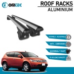 Bare Transversale Nissan Murano [2003-2008] Omtec Aluminiu - Argintiu - imagine 2