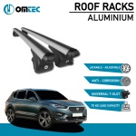 Bare Transversale Seat Tarraco [2019 ->] Omtec Aluminiu - Argintiu - imagine 2