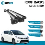 Bare Transversale Toyota Verso [2009-2018] Omtec Aluminiu - Argintiu - imagine 2