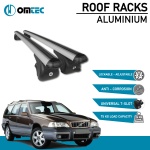 Bare Transversale Volvo Xc70 [1997-2000] Omtec Aluminiu - Argintiu - imagine 2