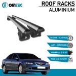 Bare Transversale Mazda Atenza [2002-2007] Omtec Aluminiu - Argintiu - imagine 2