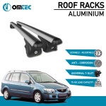Bare Transversale Mazda Premacy [1999-2004] Omtec Aluminiu - Argintiu - imagine 2