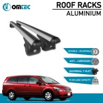 Bare Transversale Nissan Presage [2003-2009] Omtec Aluminiu - Argintiu - imagine 2