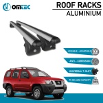 Bare Transversale Nissan X-Terra [2004-2015] Omtec Aluminiu - Argintiu - imagine 2