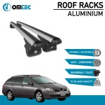 Bare Transversale Nissan Primera [2002-2007] Omtec Aluminiu - Argintiu - imagine 2