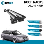Bare Transversale Audi A6 [1997-2004] Omtec Aluminiu - Argintiu - imagine 2