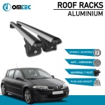 Bare Transversale Renault Megane [2002-2009] Omtec Aluminiu - Argintiu - imagine 2
