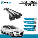 Bare Transversale Renault Megane [2009-2016] Omtec Aluminiu - Argintiu - imagine 2