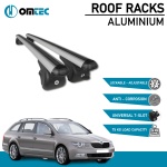 Bare Transversale Skoda Superb [2008-2015] Omtec Aluminiu - Argintiu - imagine 2